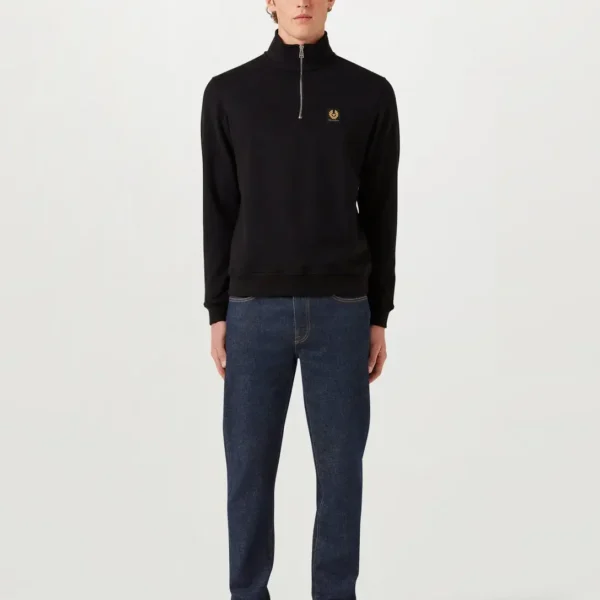 belstaff sweatshirt mit viertelreißverschluss (1)
